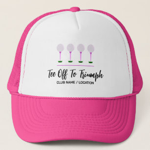 Roze Golf T - shirts Vrouw Dames Golf Pet