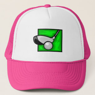 Roze Golf Trucker Pet