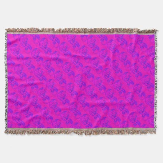 roze golfbrekers gooien deken (Voorkant)