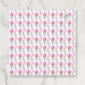 roze golfcadeau labels (Achterkant)