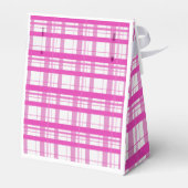 Roze Golfkar met Baby shower Dank u Favor Bedankdoosjes (Achterkant)