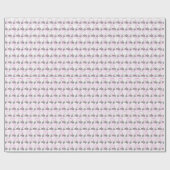 Roze Golfkar Vrouw Golfer Cadeaupapier (Vlak)