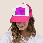 roze golfmatroos - vrachtwagenchauffeur trucker pet (In situ)