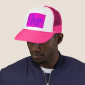 roze golfmatroos - vrachtwagenchauffeur trucker pet (In situ)