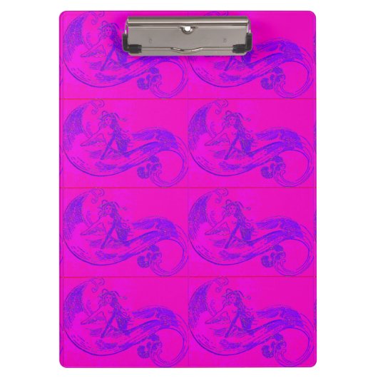 roze golfmatrozen klembord (Voorkant)
