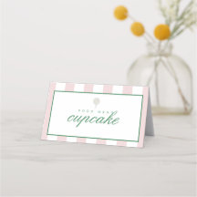 Roze Golftent Menu Kaarten