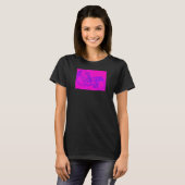 roze golfzeemeermin T-Shirt (Voorkant volledig)