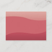 Roze golven - Chubby Visitekaartje (Achterkant)
