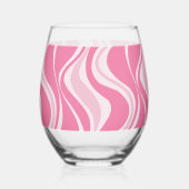 Roze golven glas (Links)