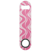 Roze Golven Opener Speed Flessenopener (Achterkant)