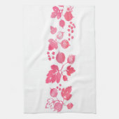 Roze Gooseberry Tea Towel - set van 3 Theedoek (Verticaal)