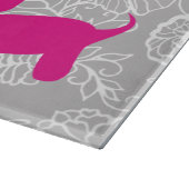 Roze gootsteensnijmachine snijplank (Hoek)