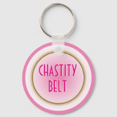 Roze gordel sleutelhanger (Voorkant)