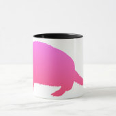 Roze gordeldier mok (Midden)
