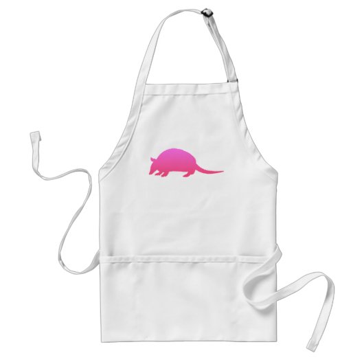 Roze gordeldier standaard schort (Voorkant)
