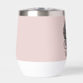 Roze Gothic Mom Halloween Victoriaans Baby Carriag (Voorkant)