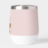 Roze Gothic Mom Halloween Victoriaans Baby Carriag (Achterkant)