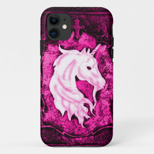 Roze Gotische Eenhoorn iPhone 11 Hoesje