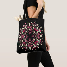 Roze Gotische Oog Mandala