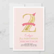 Roze & Goud |  2e verjaardagsfeestje voor meisjes