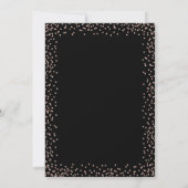 Roze Goud 90e Verjaardag Kaart (Achterkant)
