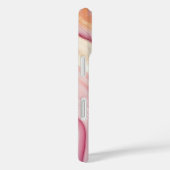 Roze Goud Agaat Moderne Stijlvolle Naam Case-Mate iPhone Case (Achterkant / Rechts)