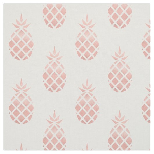 Roze Goud Ananas Stof (Swatch)