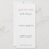 Roze & Goud Bewaar de datum | Fotosjabloon Save The Date (Voorkant)