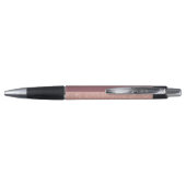 Roze Goud Blush Glitter Pen Geschenken Personalise (Achterkant)