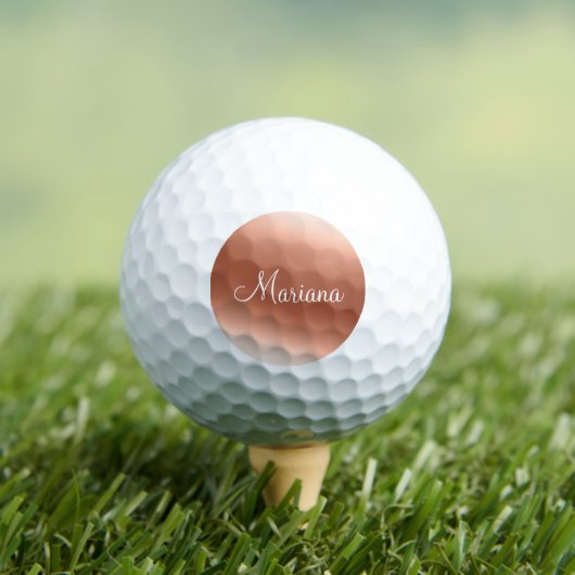 Roze Goud Chic Persoonlijk Geschenk is not correct Golfballen (Insitu Shirt)