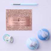 Roze Goud Chic Schoonmaak Diensten Flyer (Enkel)