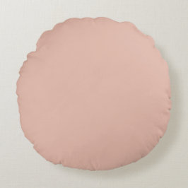 Roze Goud, Effén, Eenvoudig, Modern Rond Kussen