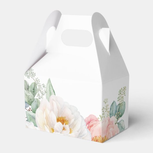 Roze & Goud Elegant Quinceañera Bedankdoosjes (Achterkant)