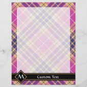 Roze, goud en blauwe tartan (Voorkant)