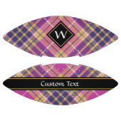 Roze, goud en blauwe tartan american football (Panelen)