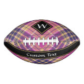 Roze, goud en blauwe tartan american football (Voorkant)
