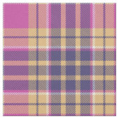Roze, goud en blauwe tartan stof (Close Up)