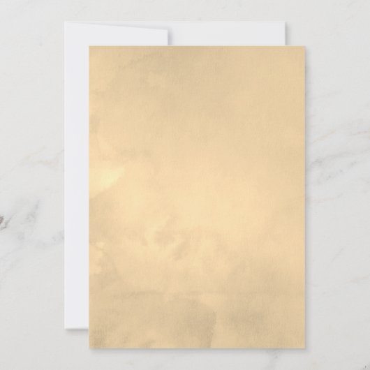 Roze Goud en Blush Roze 50ste Huwelijksverjaardag Kaart (Achterkant)