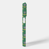Roze Goud en Groene Kuif Zomerpret Case-Mate iPhone Case (Achterkant / Rechts)