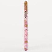 Roze, Goud en Wit Marmer Elegant Modern Case-Mate iPhone Case (Achterkant/rechts)