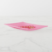 Roze Goud Fantasie Mandala op Roze Achtergrond
