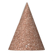Roze goud feesthoedjes (Links)