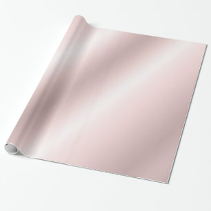 Roze Goud Glamour Elegante Sjabloon Glanzend Cadea Cadeaupapier