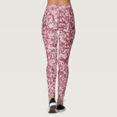 Roze Goud Glamour Leggings (Achterkant)