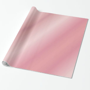 Roze Goud Glamoureuze Elegante Sjabloon Cadeau Cadeaupapier