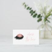 Roze Goud Glitter Oog Verwijzing (Staand voorkant)