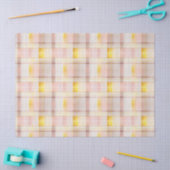 Roze Goud Kerst Patroon#7 ID1009 Tissuepapier (Craft)
