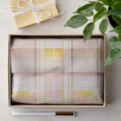 Roze Goud Kerst Patroon#7 ID1009 Tissuepapier (Geschenk)