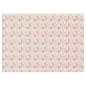 Roze Goud Kerstmis Rendier Patroon # 13 ID1009 Tafelkleed (Voorkant (Horizontaal))