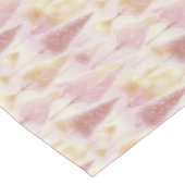 Roze Goud Kerstmis Rendier Patroon # 13 ID1009 Tafelkleed (Gekanteld)